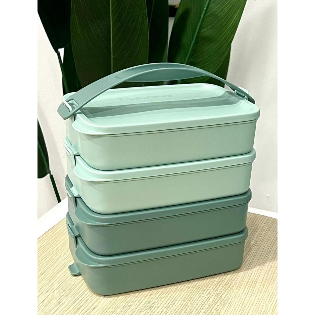 BestPromo Rantang 4 Susun Tupperware Click To Go Rectangular