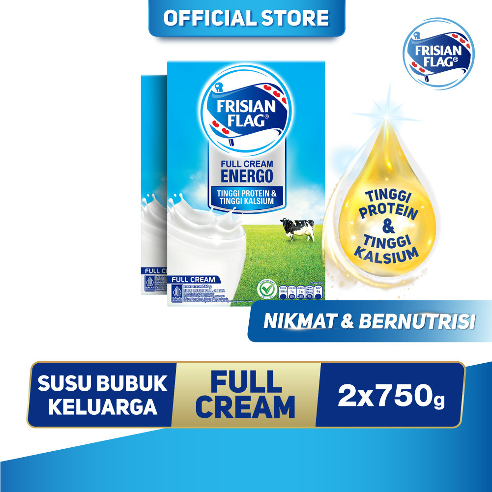 Frisian Flag Fullcream Purefarm 750g x 2