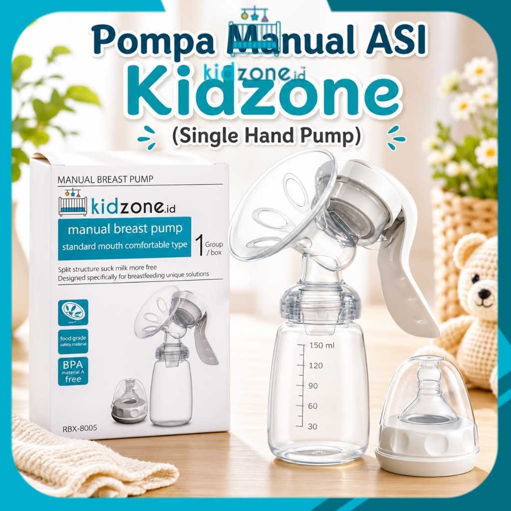 Manual KIDZONE Real Bubee Breast Pump Breast Pump Manual Single Pump