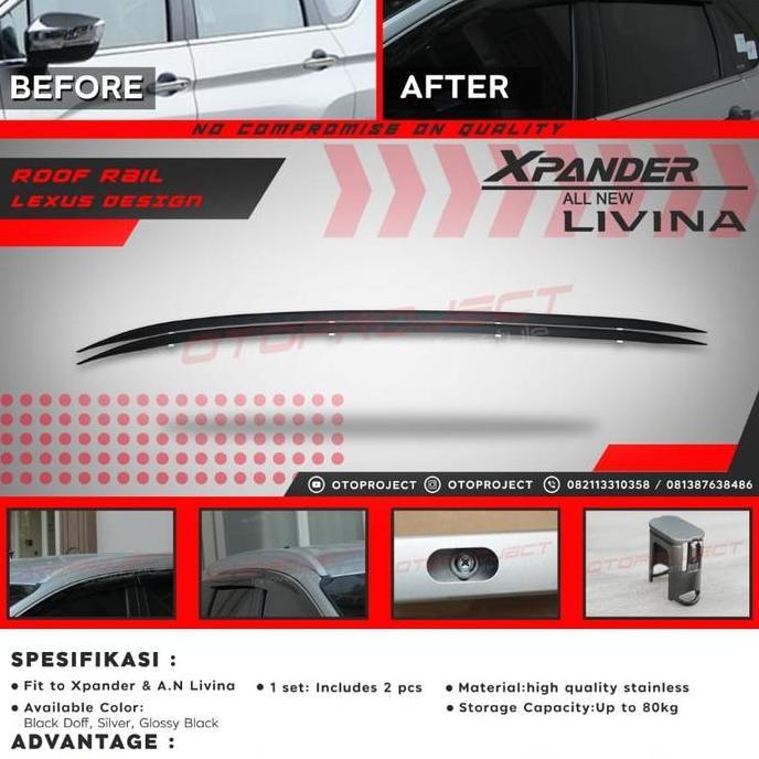 Roof Rail / Roofrail Otoproject Xpander