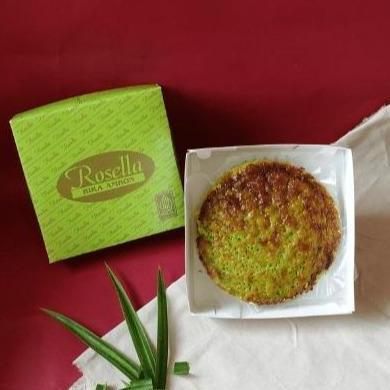 Cakeandcake- Rosella Bika Ambon Pandan (Small)