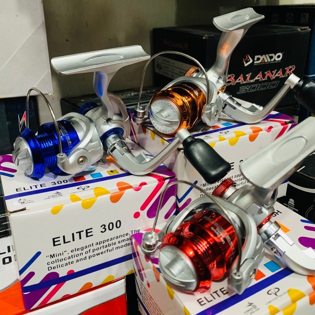 Reel spinning Elite 300 Udang/Reel pancing udang