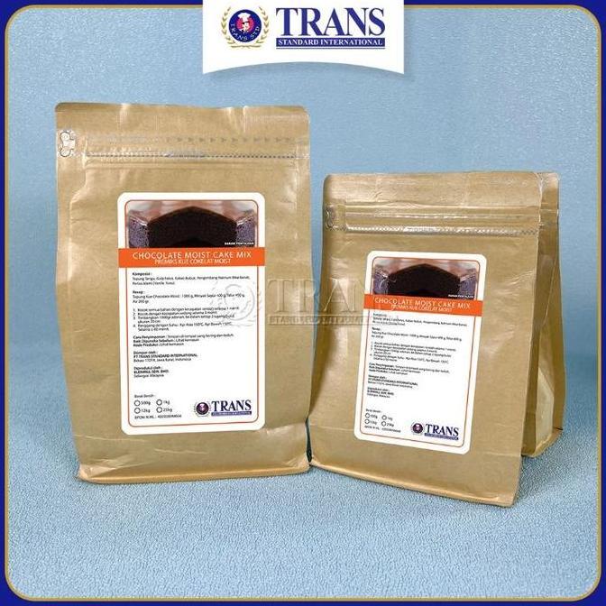 Cakeandcake- Tepung Premix Pau Bakpao & Premix Chocolate Moist Trans  500 Gram