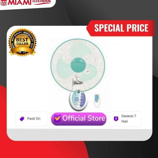 Allthebest- Kipas Dinding Maspion 14" MWF3601RC Wall Fan Maspion MWF 3601RC Remot