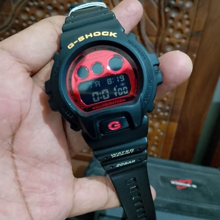 G-Shock DW-6900RRB Shock Resist Water Resistance Second Original Good Condition