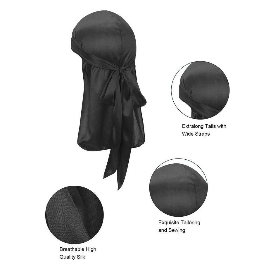 Hairo- Durag Bandana Hip Hop Durag Ikat Kepala