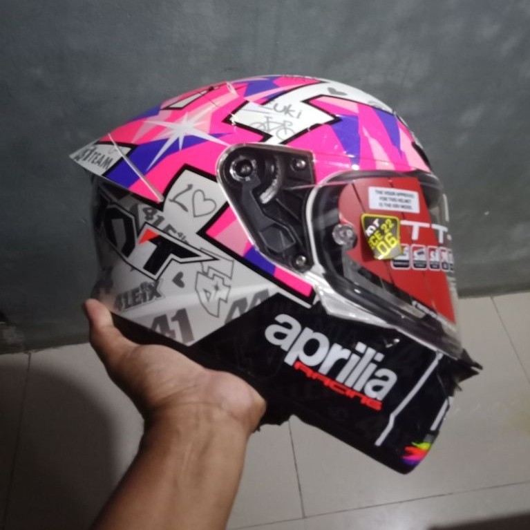 HELM KYT TT REVO REPAINT ESPARGARO
