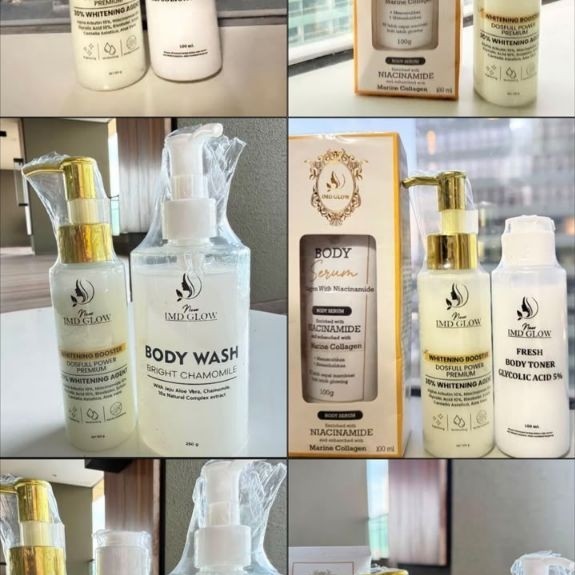 PAKET IMD GLOW ~ HB DOSFULL Whitening 30% Original