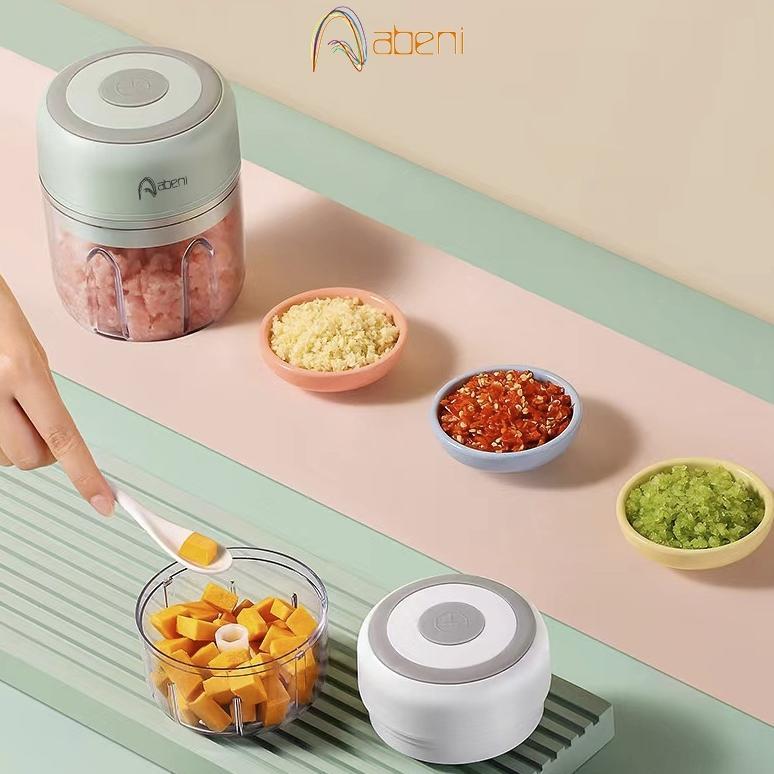 Hot Sale Abeni Blender Mini /Usb Chopper Multifungsi Food Chopper Chopper Bumbu Dapur Giling Daging,