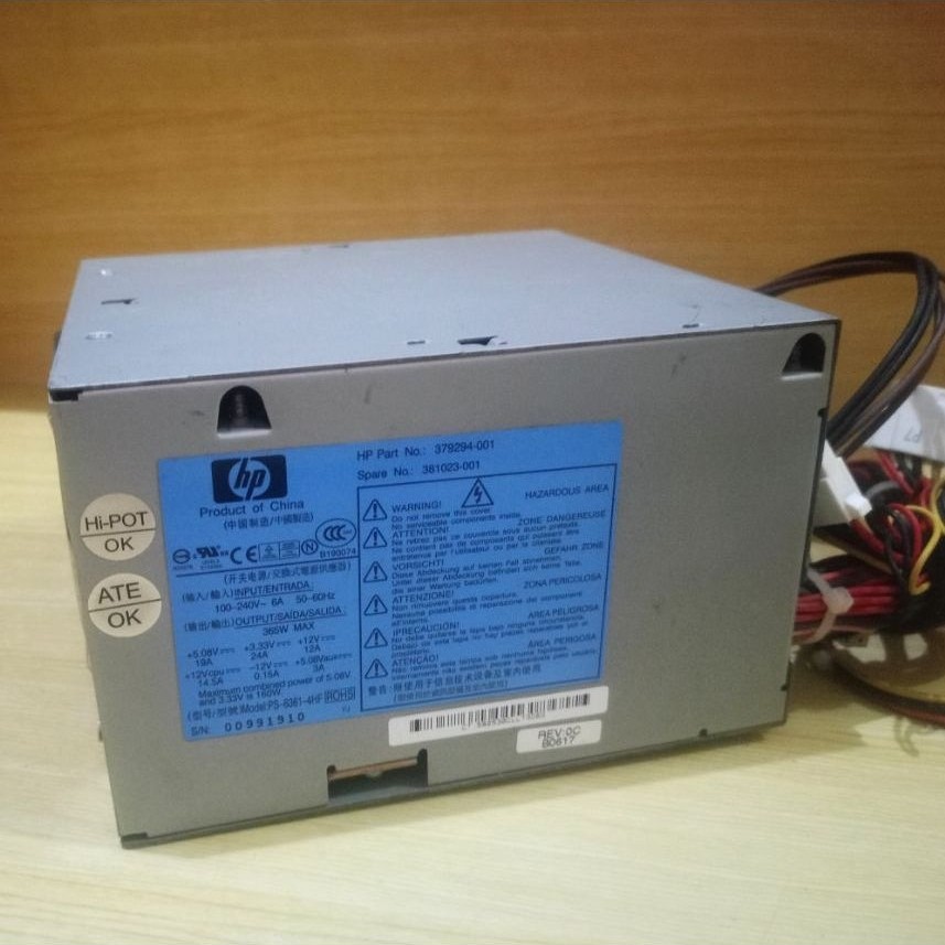 HP PSU Original PS-6361-4HFD 365W Second Normal DC7700 DC7600 DC7900 ML110 G5