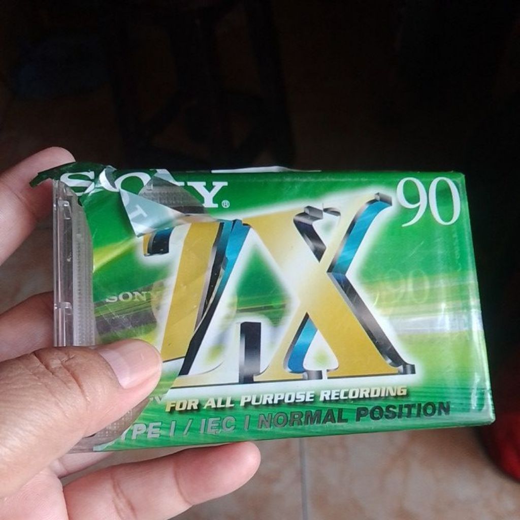 kaset pita kosong sony zx 90