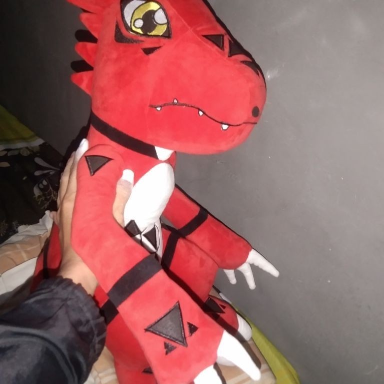 Digimon guilmon big size doll figure