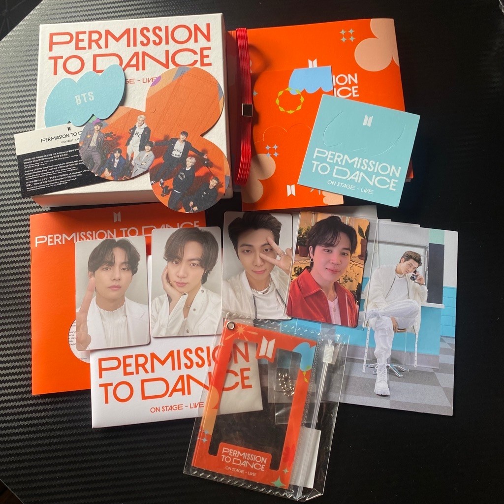 [SHARING] PC Album BTS Permission To Dance Official | Album PTD On Stage Live