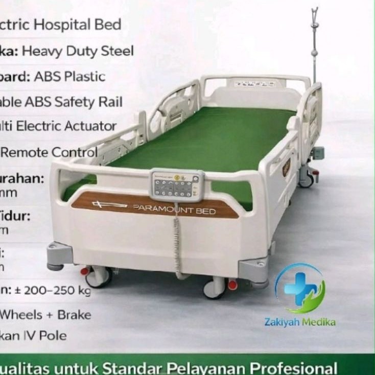 Paramount Bed 4  Motor Elektrik PA 6425 Series Tempat Tidur Elektrik 4 Motor | Bed Pasien Paramount