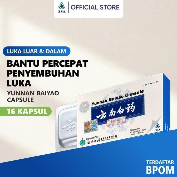 Segar- Yunnan Baiyao Capsule Yunnan Baiyao Kapsul