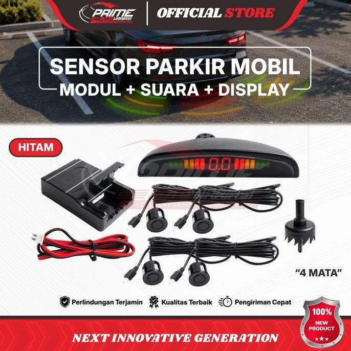 Sensor Parkir Mobil Sensor Mundur Mobil Bunyi Beep + Display
