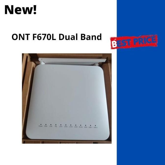 ONT F670L DUAL BAND / ROUTER F670L