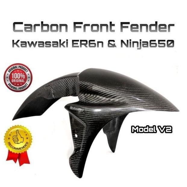 VIRALL CARBONSTAR : SPAKBOR CARBON ER6N NINJA650 -NOT TAIL FENDER OHLINS ER6 //