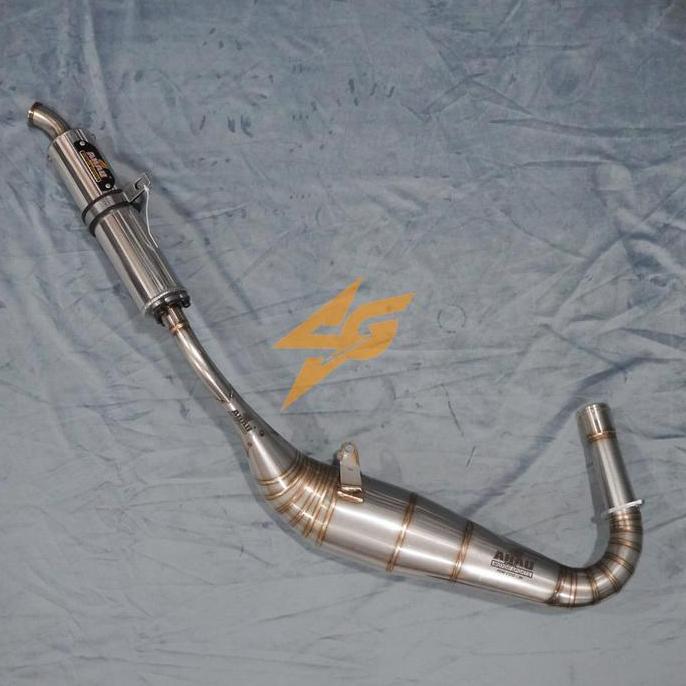 '' KNALPOT AHAU RX KING RXK PDK STAINLESS //