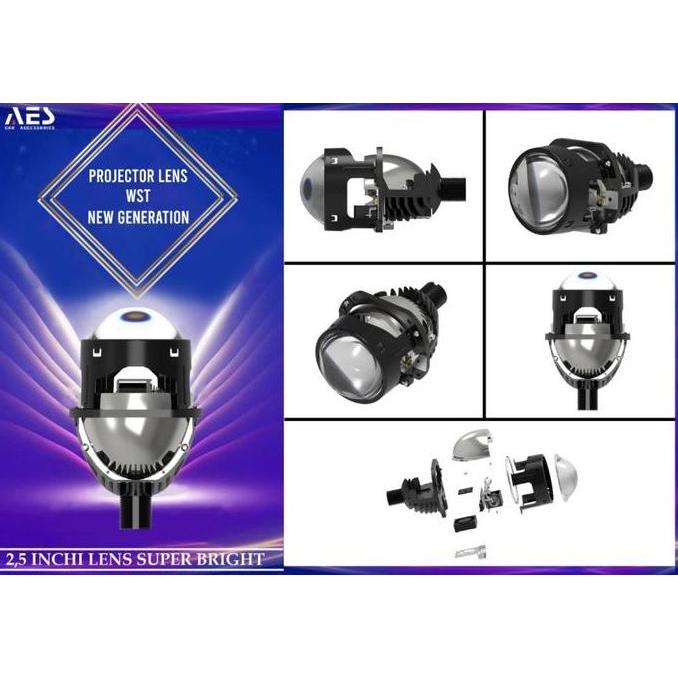 VIRALL PROJECTOR BILED 2.5 WST BLUELENS AES I PROJIE AES BILED 2.5 INCHI ''
