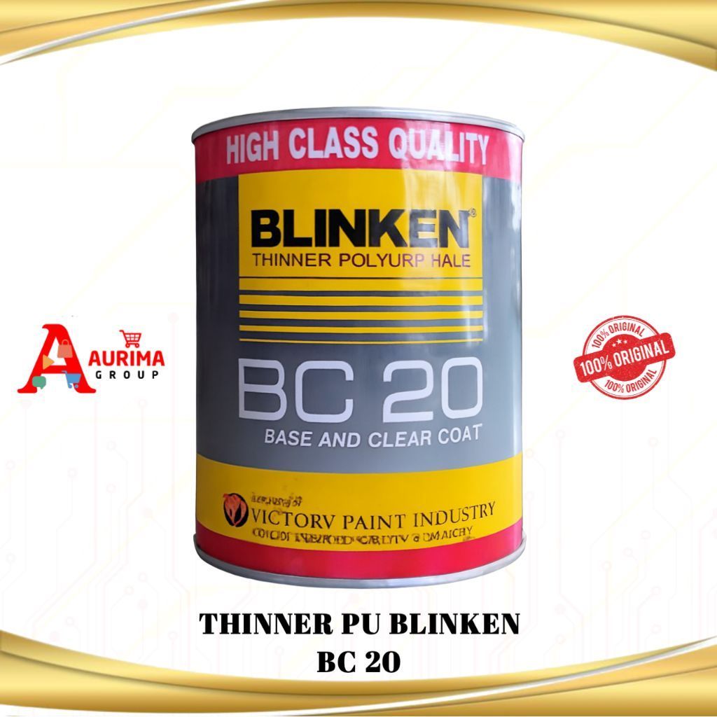 THINNER BLINKEN BC20 1LITER THINNER CAT PU CAT DUCO BERKUALITAS ORIGINAL