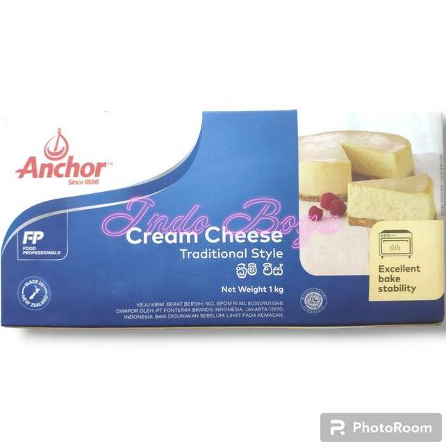 Anchor Cream Cheese 1 Kg Cheese Cream Anchor 1Kg