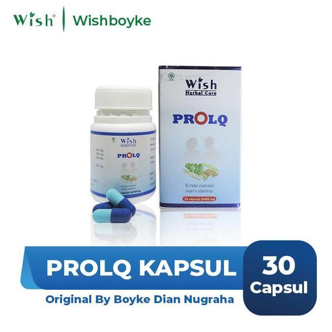 Segar- Wish Prolq Capsule By Dr. Boyke Multivitamin Herbal
