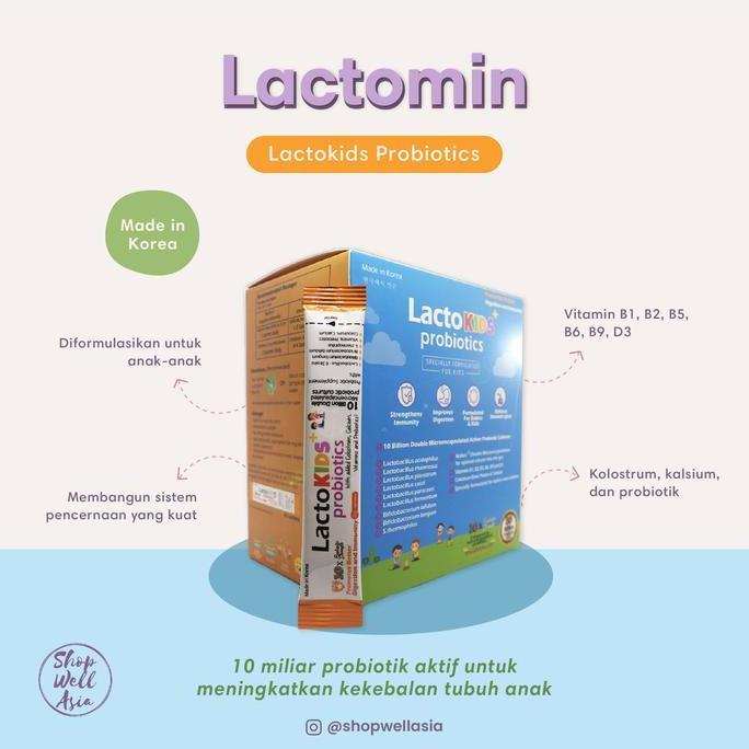Segar- Lactokids Probiotics 60 Sachet Probiotik Anak