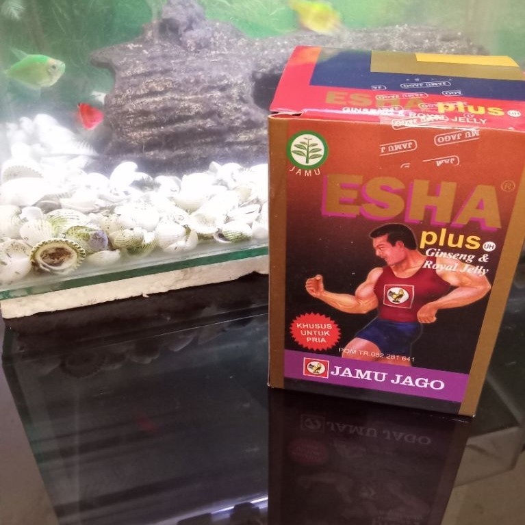 Jamu ESHA Plus Ginseng & Royal Jelly Khusus Untuk Pria Jamu Jago