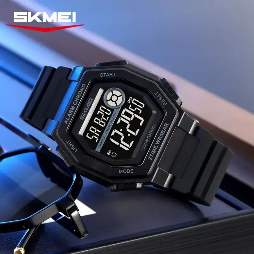 SKMEI 2552 Jam Tangan Pria Digital Sport Tahan Air 50M Dual Time