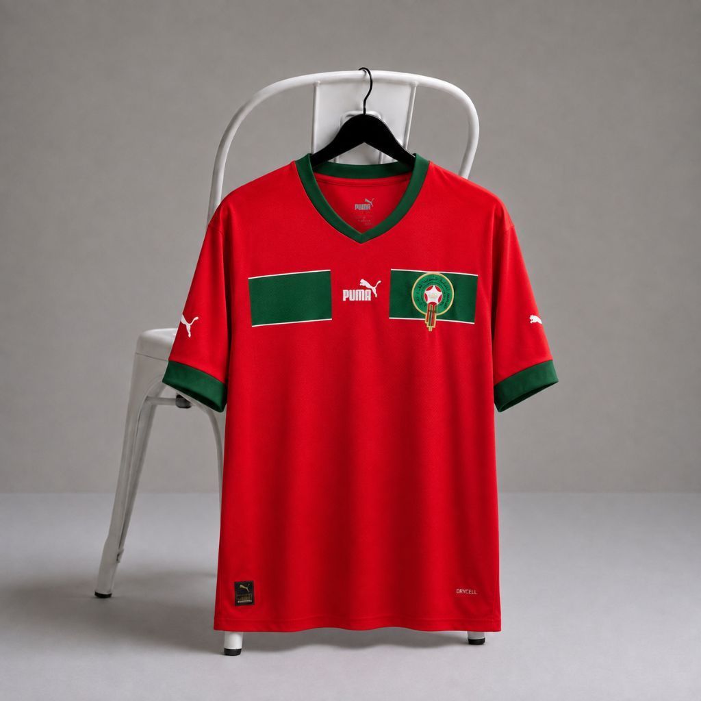 Jersey Timnas Maroko Home 2022