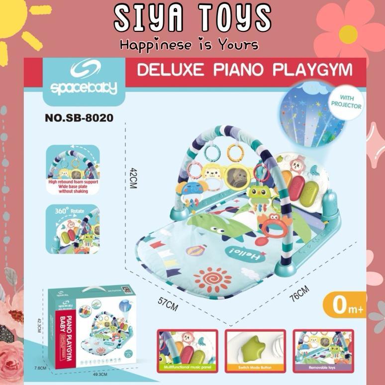 [SIYA] FREE BUBBLEWRAP MULTIFUNCTION PIANO FITNES SPACEBABY SB 8011 8012 8013 8017 8020 PLAYGYM RACK