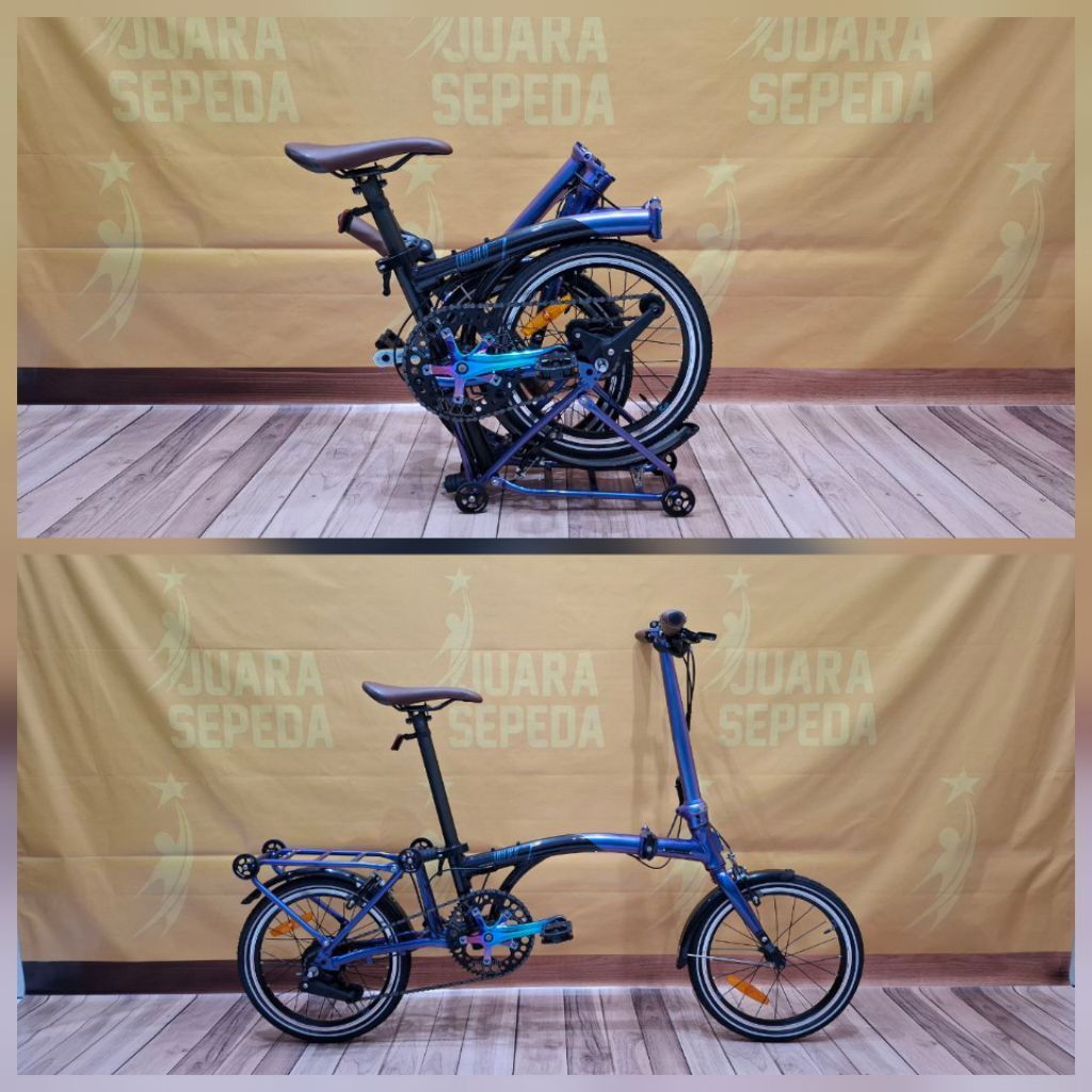 SEPEDA LIPAT UNITED TRIFOLD 7S FOLDING BIKE 16