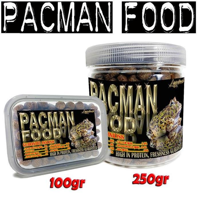 Sasana- 250Gr Makanan Katak Pacman Food Pelet Reptile Kodok Amphibi Pixie Frog Pellet Pakan Pac Man 