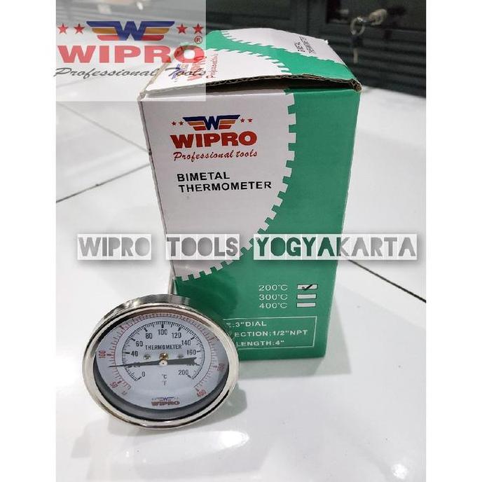 (Good) WIPRO Thermometer Payung 3 Inch - Bimetal Thermometer