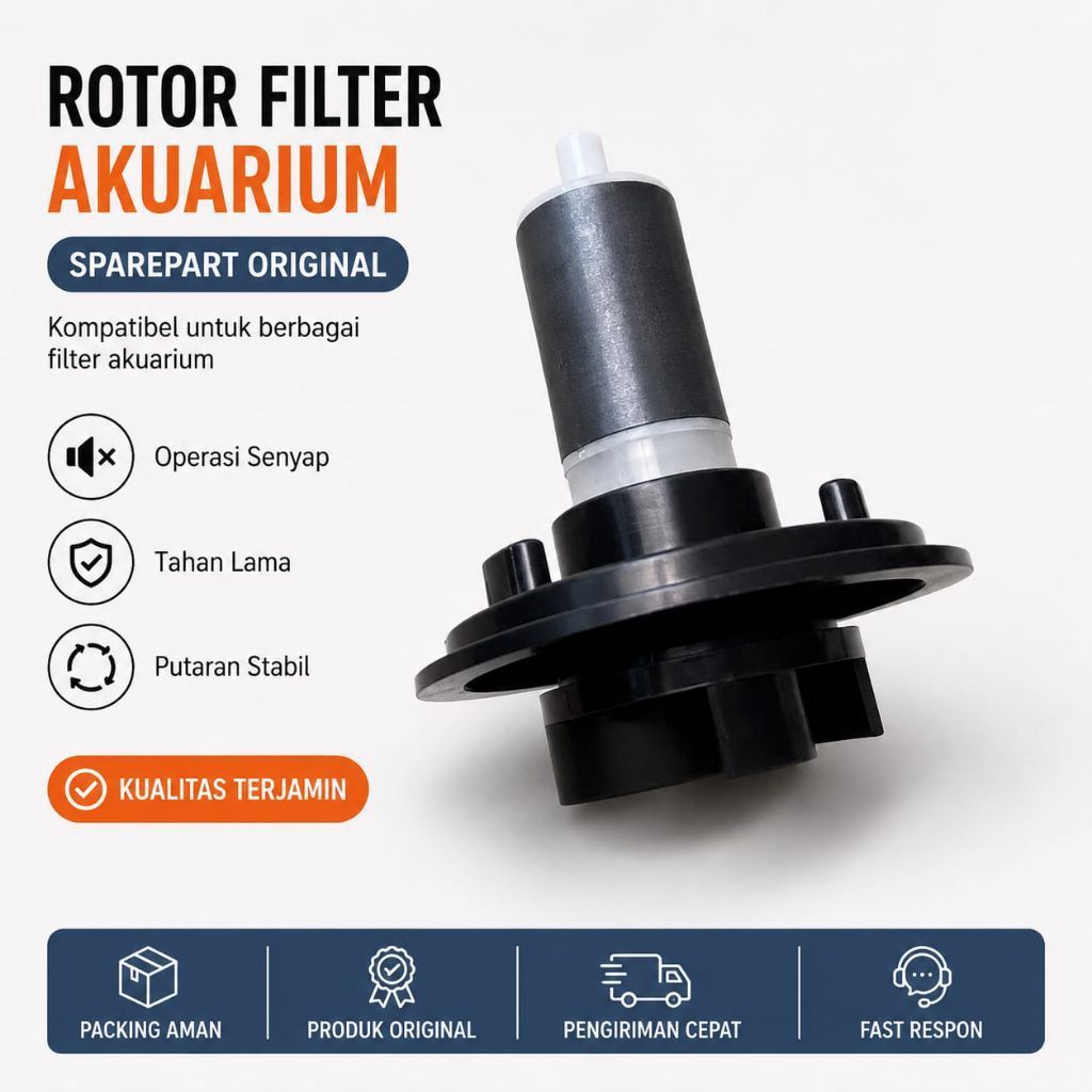 Rotor JTP-7000 / JTP-9000 Sparepart Pompa Aquarium