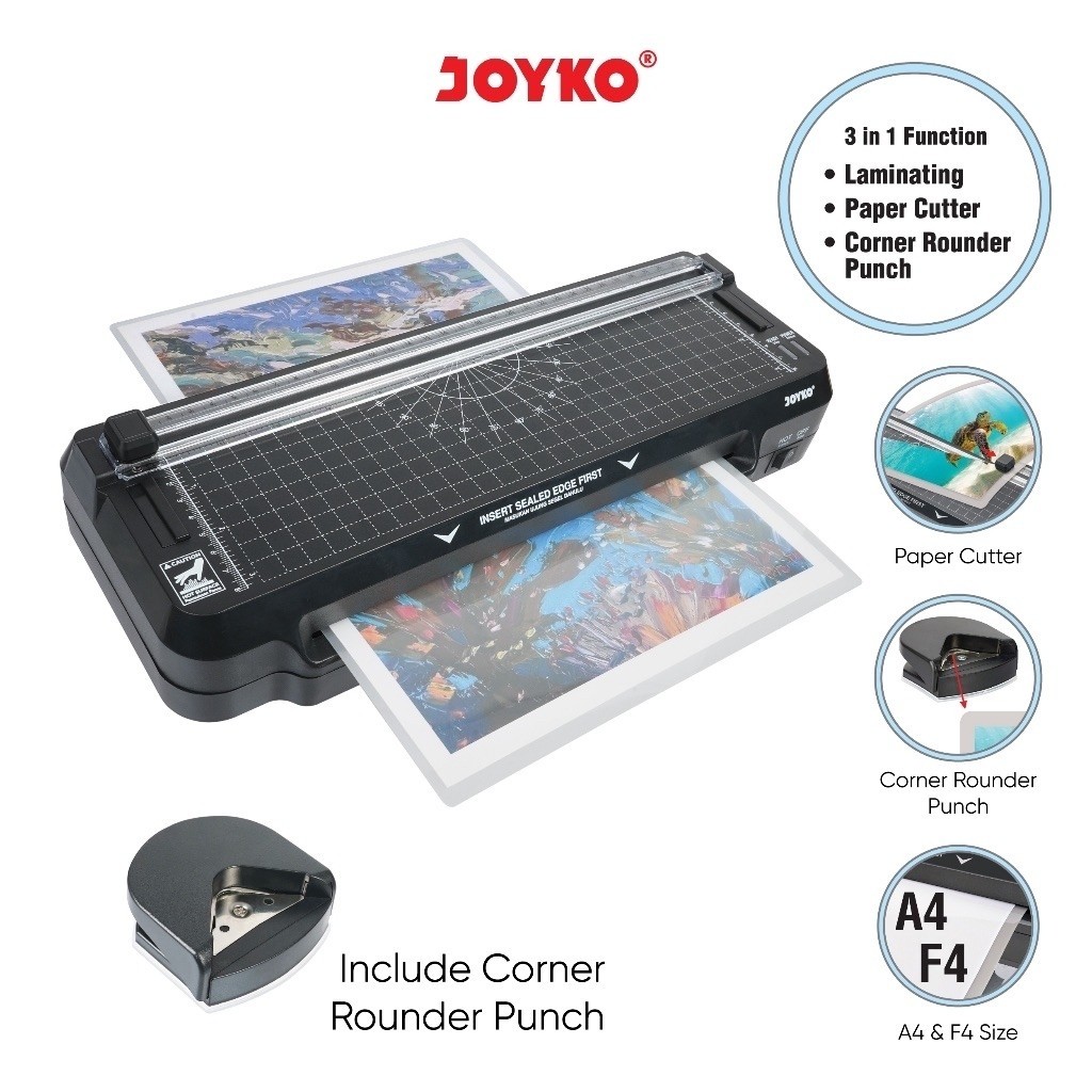 Mesin Laminating 3 in 1 Vtec VT 340 A4/F4 Laminator 3in1 A4 F4