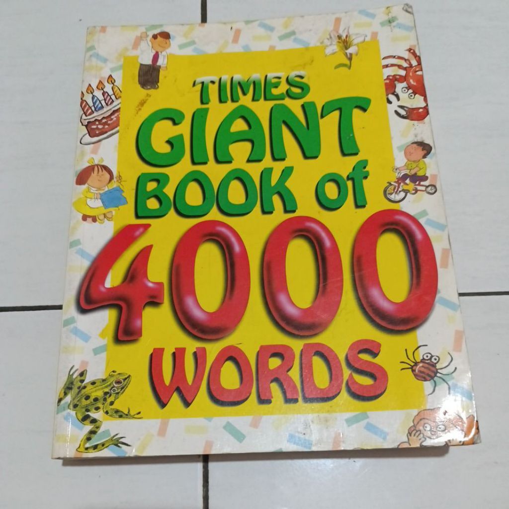 Times Giant Book of 4000 words 420 halaman Marshall Cavendish
