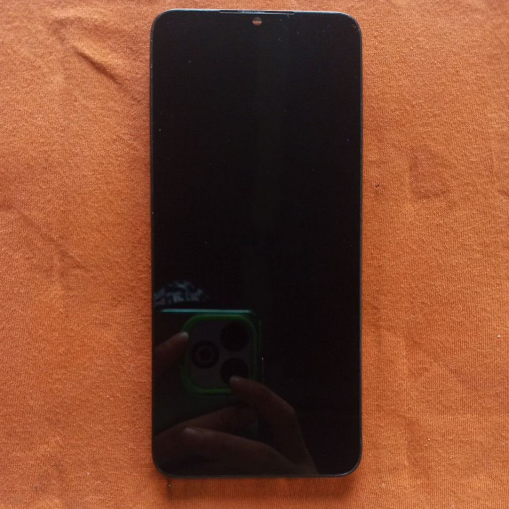 LCD TOUCHSCREEN+FRAME INFINIX SMART 6 HD HIDUP NORMAL TESTED MASIH BAGUS LAYAK PAKAI MINUS ADA BERCA