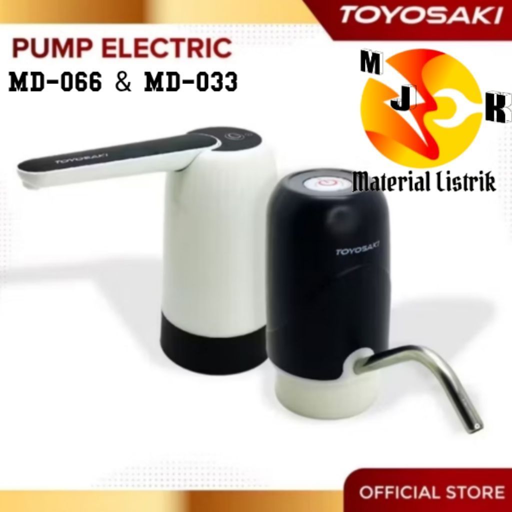 TOYOSAKI POMPA GALON AIR ELEKTRIC TOYOSAKI MD-066 TOYOSAKI MD-033 TOYOSAKI