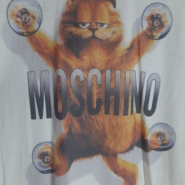 Kaos Moschino X Garfield Original ( Unisex )