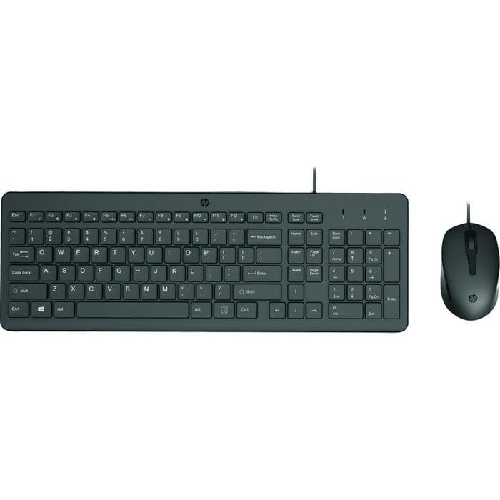 Keyboard and Mouse Hp 150- Hp 150 Wired Mouse and Keyboard Combo