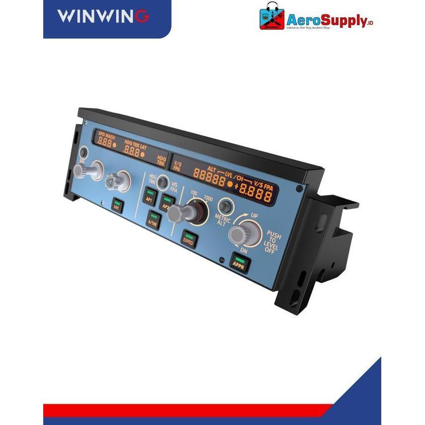 Winwing / WINCTRL FCU Airbus Unit Simulator Pesawat Control Game