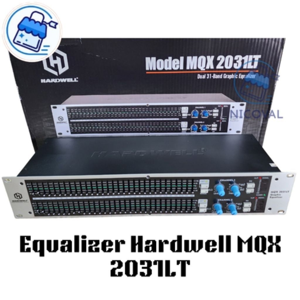 Equalizer Hardwell MQX 2031LT Original MQX 2031 LT Equalizer Hardwell MQX2031LT Plus Subwoofer