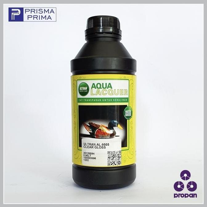 TERBARU - Cat Kerajinan Lukis Propan Aqua Laquer AL-9505 Clear Gloss