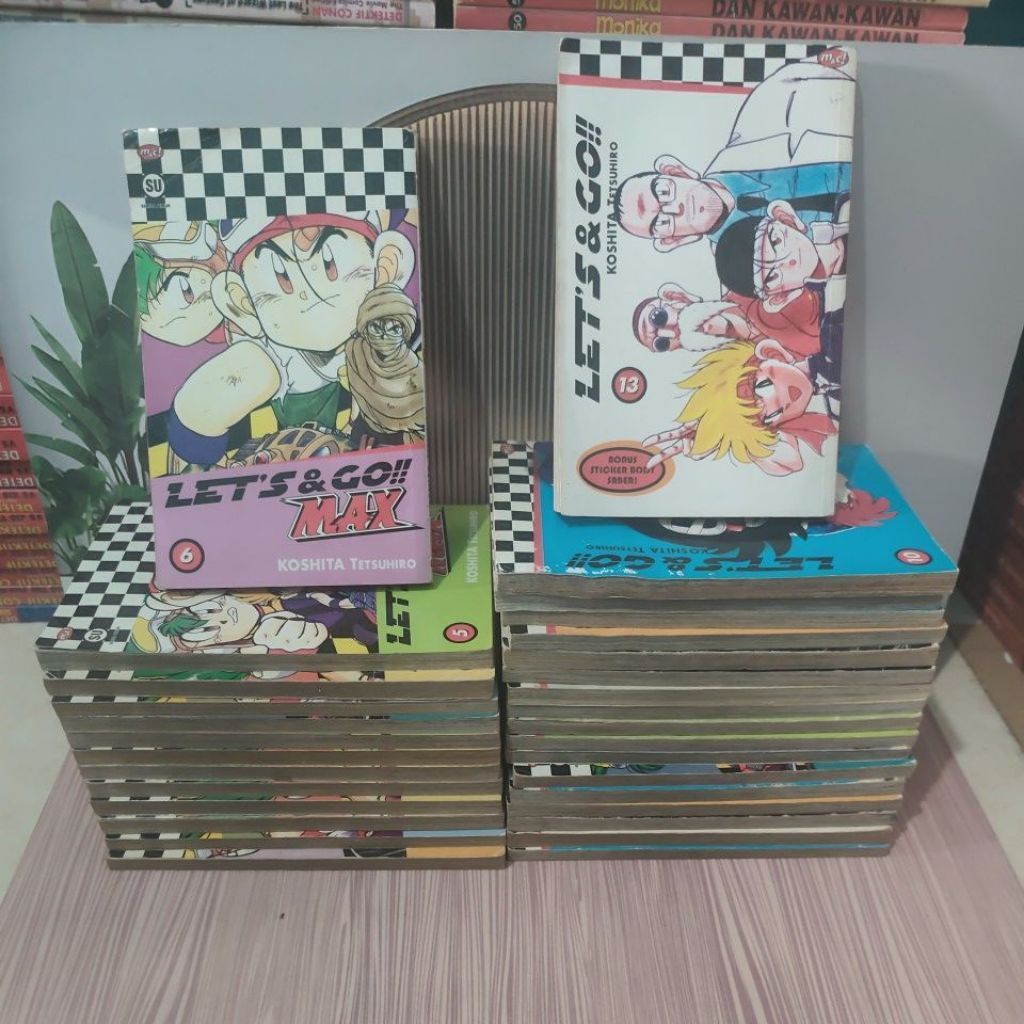 Komik Let's Go & let's go Max cabutan Original Preloved