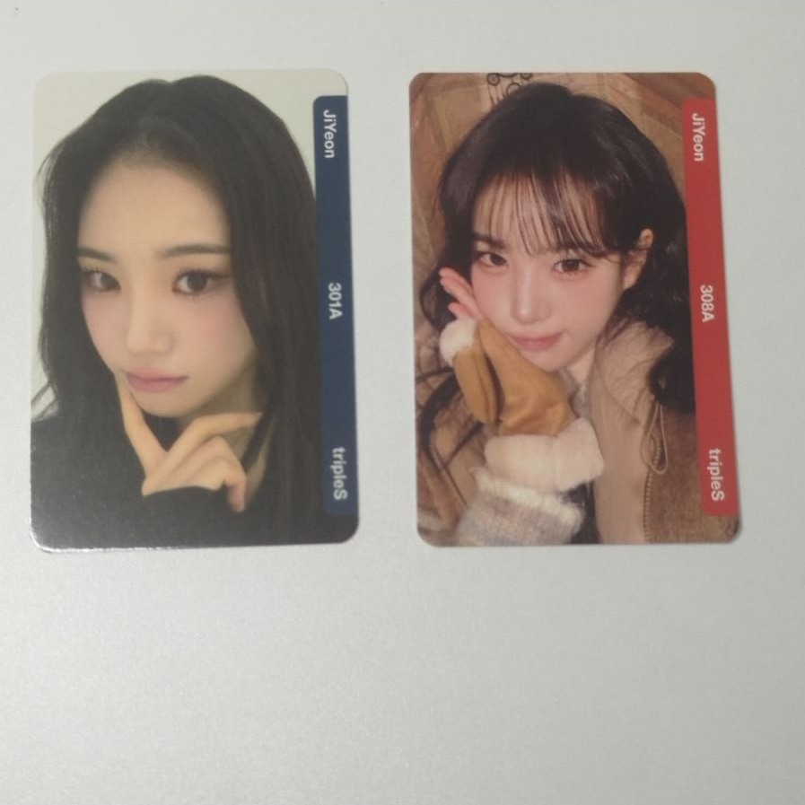 photocard triples objekt jiyeon scanned bb308 d301