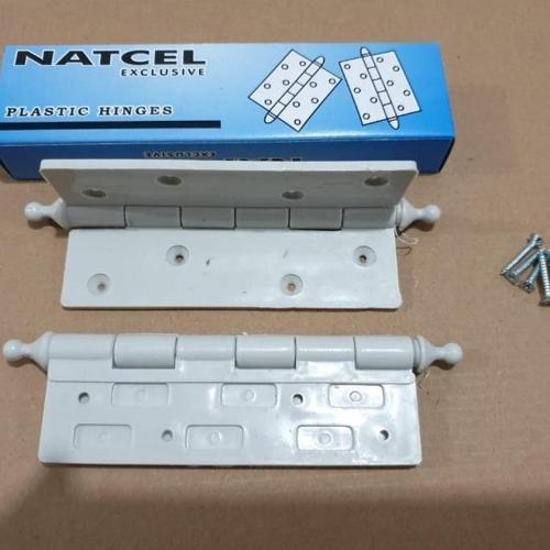 Engsel Pintu PVC / Engsel Pintu Kamar Mandi / Engsel Pintu Plastik