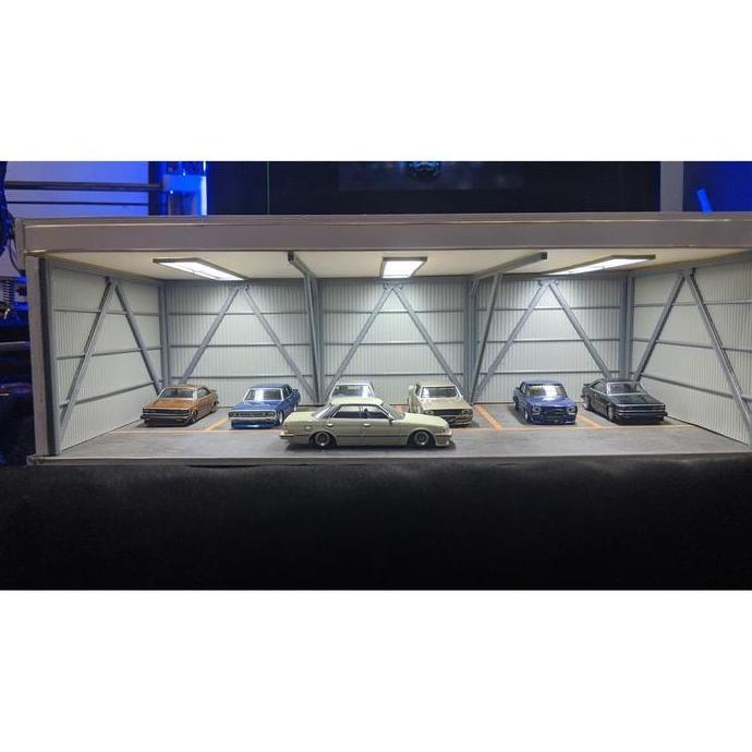 Diorama Diecast Basement skala 64
