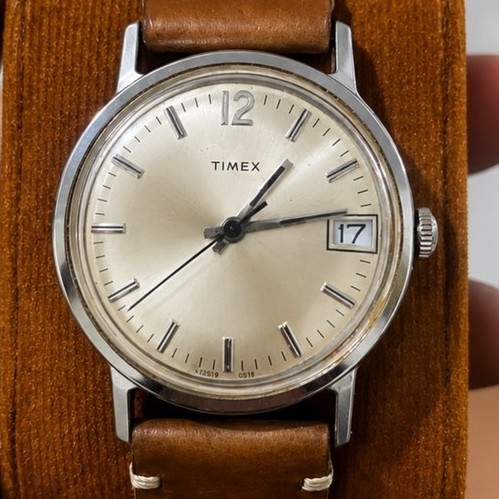 jam tangan Timex Merlin 1960 an manual widing Rare